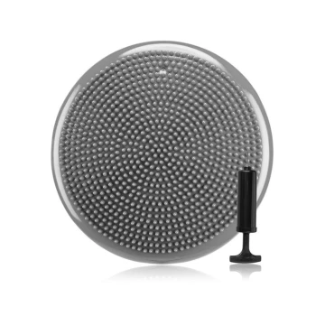 Балансувальна подушка Gymtek сіра + насос