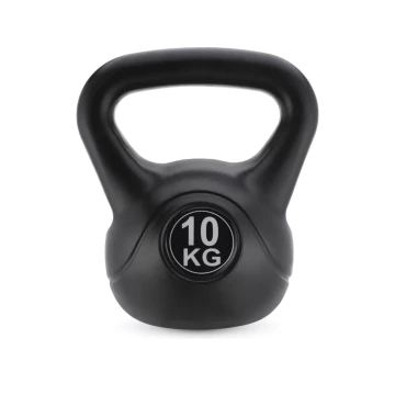 Гиря вінілова Gymtek 10кг чорний