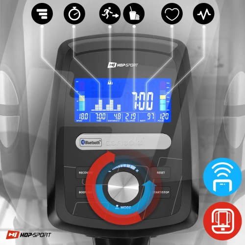 Тренувальний комп'ютер з функцією Bluetooth