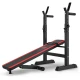Image 7 for Набор Hop-Sport Premium 75кг со скамьей HS-1080, штангами и гантелями