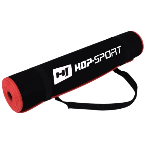 Мат для фитнеса и йоги Hop-Sport HS-2256 черный