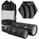 Image 6 for Роллер массажер (валик, ролик) для кроссфита и йоги Hop-Sport HS-001YG черный