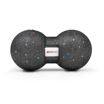 Масажний м'яч подвійний EPP 80 мм Hop-Sport HS-P080DMB