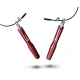 Image 4 for Скакалка Hop-Sport Crossfit з алюмінієвими ручками HS-A020JR червона