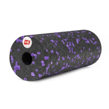 Міні масажний ролик (валик, роллер) Hop-Sport EPP 15см HS-P015YG чорно-фіолетовий