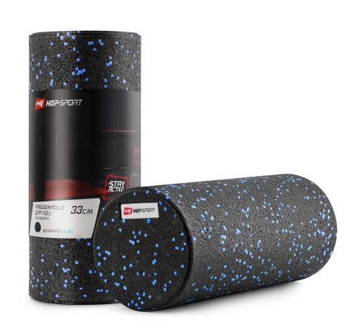 Роллер масажер гладкий заповнений EPP 33см