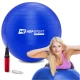 Image 3 for Фитбол Hop-Sport 55см синий + насос 2020