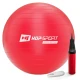 Фітбол Hop-Sport 75см червоний + насос 2020