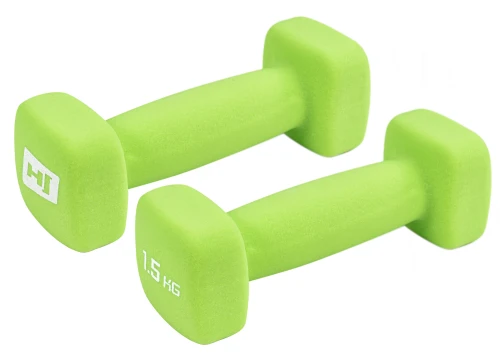 Набір гантелей неопренових квадратних HS-V015DS 2х1,5кг