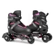 Image 3 for Роликовые коньки 3в1 Hop-Sport HS-903 Motion S (размер) Черно-розовые