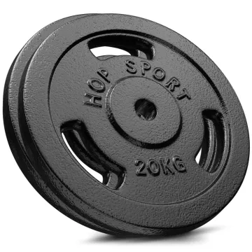 Сет з металевих дисків Hop-Sport Strong 2x20кг