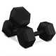 Image 2 for Гантелі для фітнесу композитні Hop-Sport HS-C100DS 2х10кг чорний