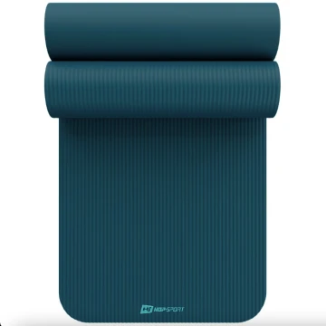Коврик для йоги Hop-Sport HS-NB015GM NBR 1,5см темний морський