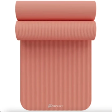 Коврик для йоги Hop-Sport HS-NB015GM NBR 1,5см персиковий