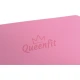 Image 5 for Килимок (мат) для фітнесу та йоги Queenfit Premium TPE 0,5см рожевий
