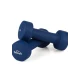 Гантелі для фітнесу неопренові Queenfit 2х2кг темно-синій