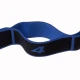 Image 7 for Резинка для фітнесу з петлями Queenfit 86,5 х 4см чорно-блакитна