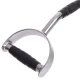 Image 6 for Ручка для верхньої тяги York Fitness 60см з паралельним хватом вигнута з гумовими рукоятками, хром