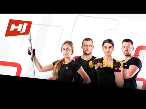 youtube video 2 Диск металлический Hop-Sport 1,25 кг