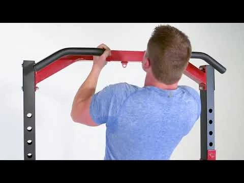 youtube video 1 Стойка для штанги York Fitness ASPIRE 510 для приседаний и жима лежа