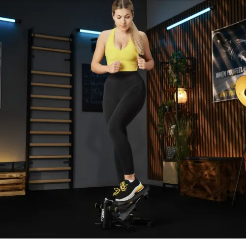 Результат тренувань степері TX-070SP Twiz Чорний 2в1