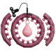 Image 2 for Хула-хуп Hop-Sport HS-106HH масажний з обважнювачем рожевий