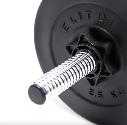 Збірна гантель ELITUM 31кг: широкий спектр вправ