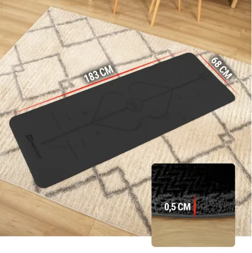 Зручні розміри килимка