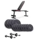 Image 1 for Набор Elitum Titan гантели 2х21кг со скамьей HS-1010 Pro