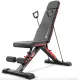 Image 5 for Набор Elitum Titan гантели 2х21кг с скамьей Hop-Sport HS-2080 HB