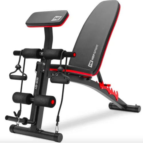 Тренувальна лава HS-1035 від Hop-Sport - універсальне рішення для домашніх тренувань